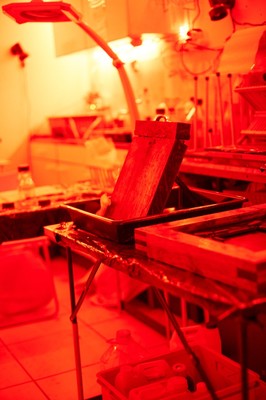 » #7/9 « / Wet plate collodion photo on glass / Blog post by <a href="https://strkng.com/en/model/lysann/">Model Lysann</a> / 2018-04-03 13:02 / Alternative Techniken