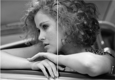 Les filles dec Châteaux une histoire d`amour et de fous / Schwarz-weiss / book,artbook,132pages,270*190mm,hardcover